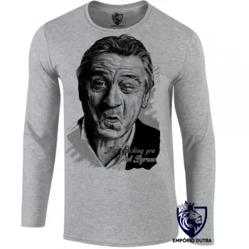 Camiseta manga longa Infantil ou Adulto Jack Byrnes Robert de Niro