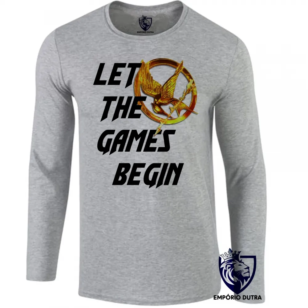 Camiseta manga longa Infantil ou Adulto jogos vorazes tordo Imagem