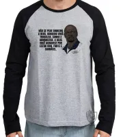 Camiseta manga longa Infantil ou Adulto Julius todo mundo odeia o Cris - Foto 2