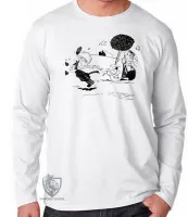 Camiseta manga longa Infantil ou Adulto Krazy Kat pulp fiction samuel - Foto 3