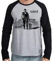 Camiseta manga longa Infantil ou Adulto Mad Max mel gibson filme - Foto 2