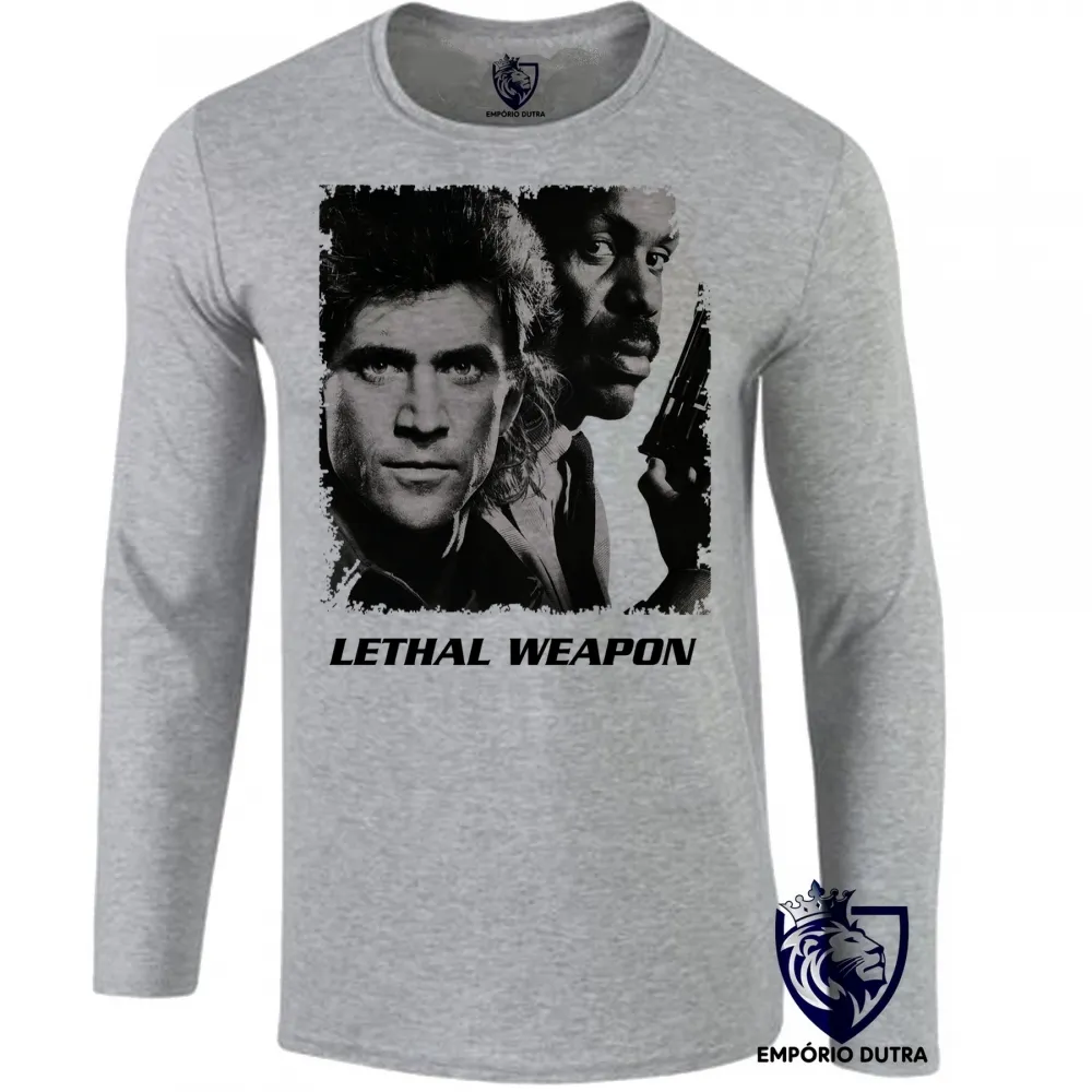 Camiseta manga longa Infantil ou Adulto Máquina Mortífera Imagem