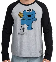 Camiseta manga longa Infantil ou Adulto Muppets baby freak serie anos 80 - Foto 2
