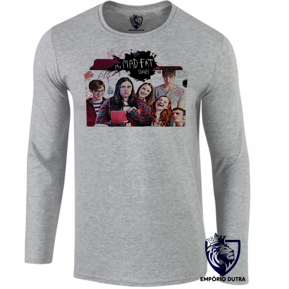 Camiseta manga longa Infantil ou Adulto my mad fat diary Imagem