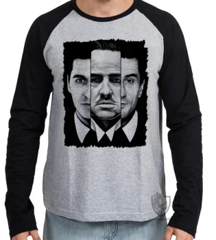 Camiseta manga longa Infantil ou Adulto poderoso chefão the godfather familia mafia - Foto 2