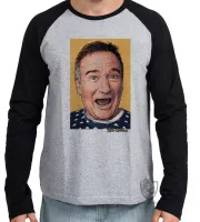 Camiseta manga longa Infantil ou Adulto Robin Williams - Foto 2