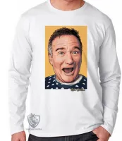Camiseta manga longa Infantil ou Adulto Robin Williams - Foto 3