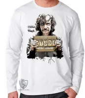 Camiseta manga longa Infantil ou Adulto Sirius Black harry poter personagem - Foto 3