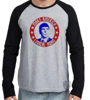 Camiseta manga longa Infantil ou Adulto Spock make america - Foto 2