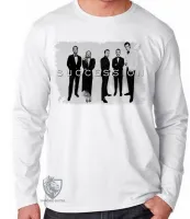 Camiseta manga longa Infantil ou Adulto Succession serie seriado - Foto 3