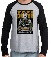 Camiseta manga longa Infantil ou Adulto Taxi Driver Robert de NIro - Foto 3
