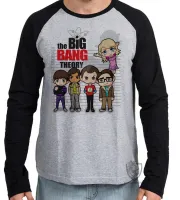 Camiseta manga longa Infantil ou Adulto The Big Bang Theory sheldon cooper - Foto 2