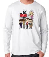 Camiseta manga longa Infantil ou Adulto The Big Bang Theory sheldon cooper - Foto 3