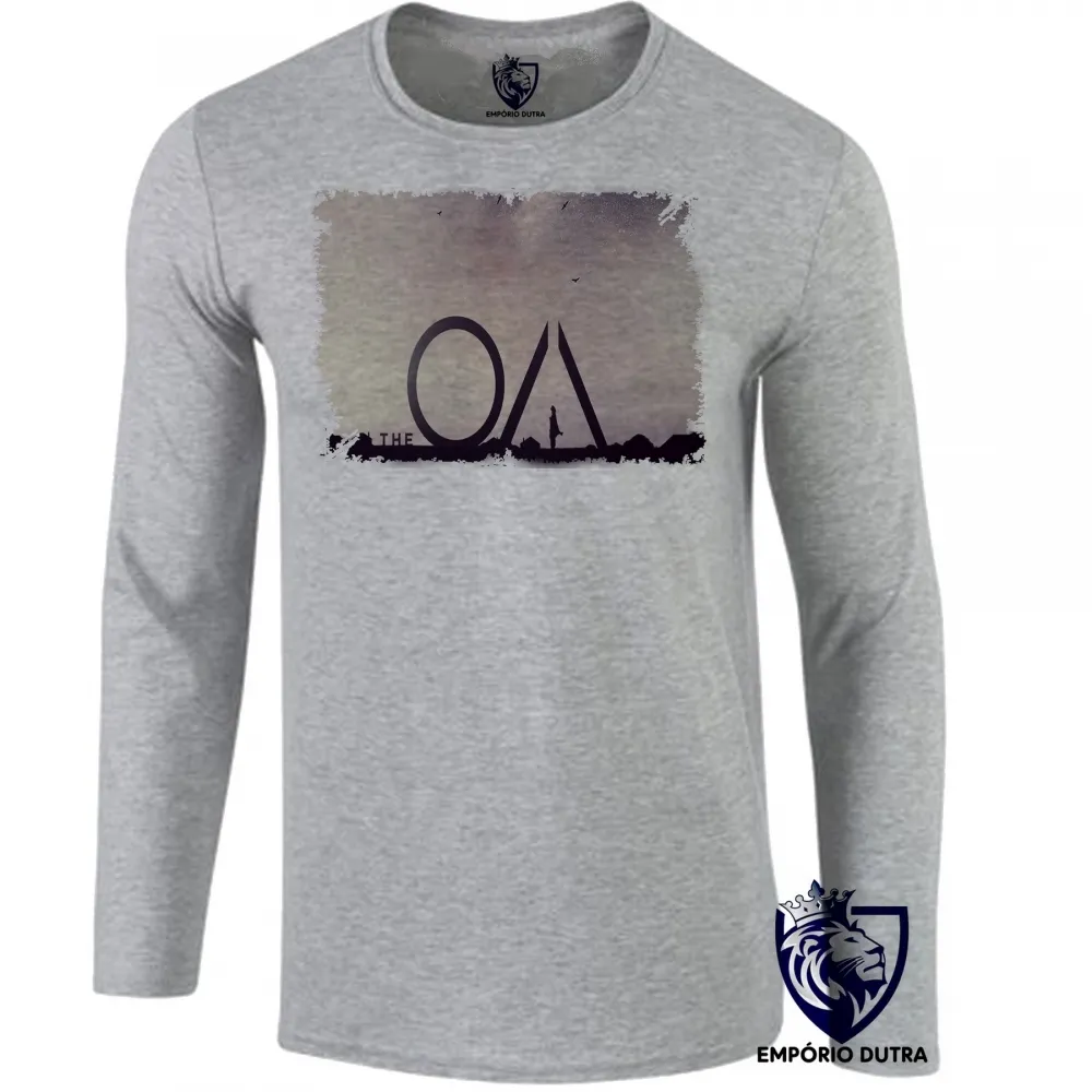 Camiseta manga longa Infantil ou Adulto The OA serie seriado garota Imagem