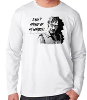 Camiseta manga longa Infantil ou Adulto The Walking Dead Daryl Dixon seriado - Foto 3