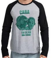 Camiseta manga longa Infantil ou Adulto Todo mundo odeia o Cris cara - Foto 3