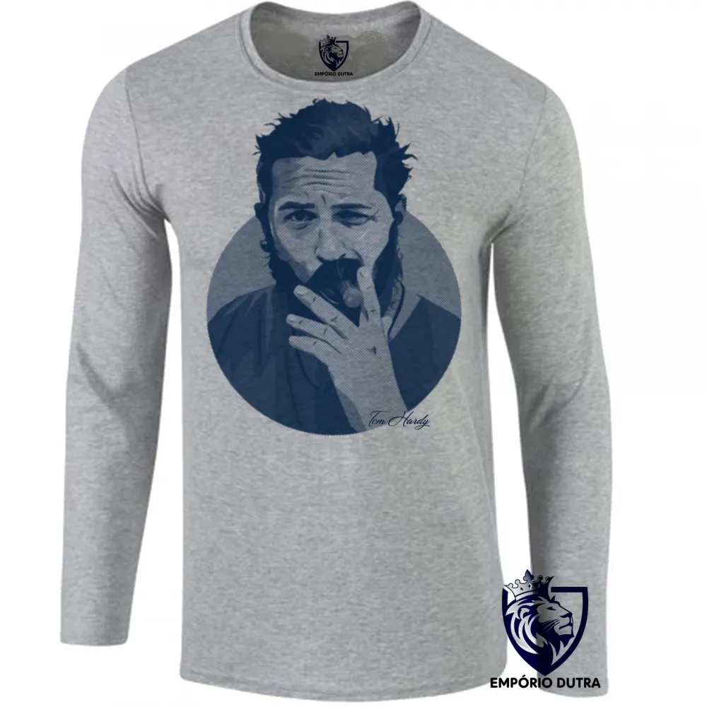 Camiseta manga longa Infantil ou Adulto Tom Hardy