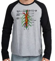 Camiseta manga longa Infantil ou Adulto Tumor Derick Greys Anatomy seriado - Foto 2