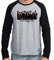 Camiseta manga longa Infantil ou Adulto twilight crepusculo Vampiro - Foto 3