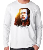 Camiseta manga longa Infantil ou Adulto William Wallace coração valente mel gibson - Foto 2