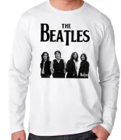 Camiseta manga longa Infantil ou Adulto beatles rock John Lennon anos 60 - Foto 3