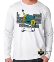 Camiseta manga longa Infantil ou Adulto Fred Mercury Queen tabela - Foto 2