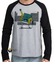 Camiseta manga longa Infantil ou Adulto Fred Mercury Queen tabela - Foto 3