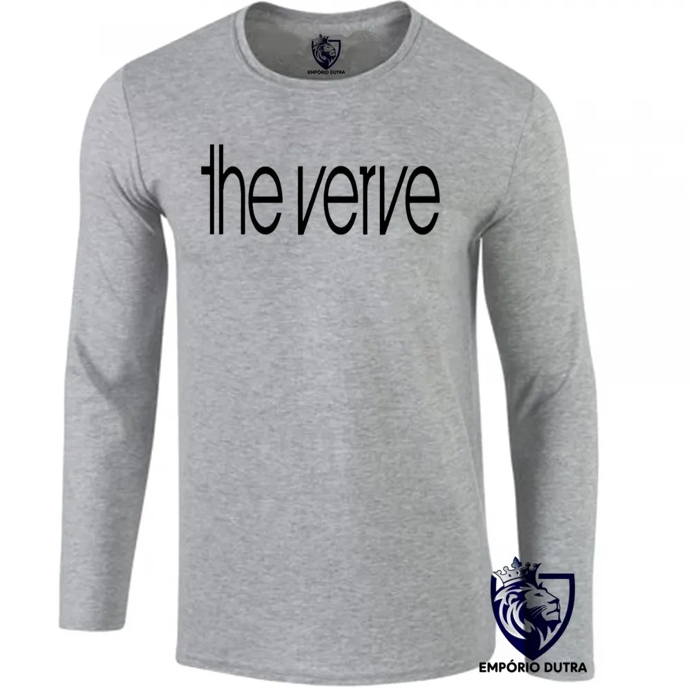 Camiseta manga longa Infantil ou Adulto The Verve
