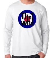 Camiseta manga longa Infantil ou Adulto the who banda rock anos 60 - Foto 3