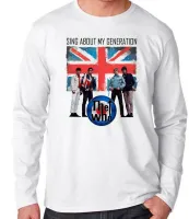 Camiseta manga longa Infantil ou Adulto the who banda rock - Foto 3
