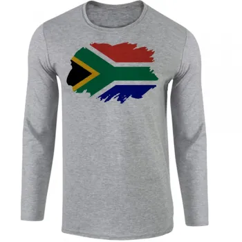 Camiseta manga longa Infantil ou Adulto Africa do sul