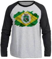 Camiseta manga longa Infantil ou Adulto Estado Ceará - Foto 2