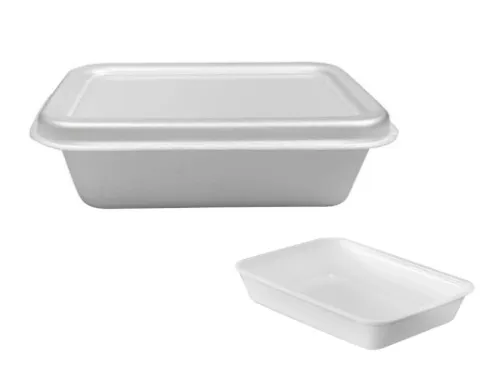 BANDEJA DM70 500ml  COM TAMPA  C/400