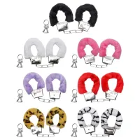 ALGEMA SIMPLES EM METAL COM PELÚCIA - CORES.                                                                                                                                    LIBYSEXSHOP - Foto 6