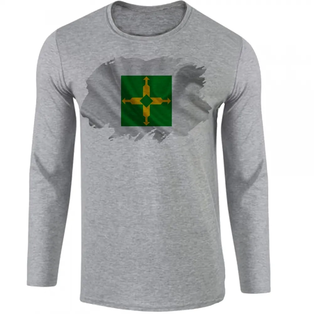Camiseta manga longa Infantil ou Adulto distrito federal