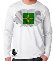 Camiseta manga longa Infantil ou Adulto distrito federal - Foto 2