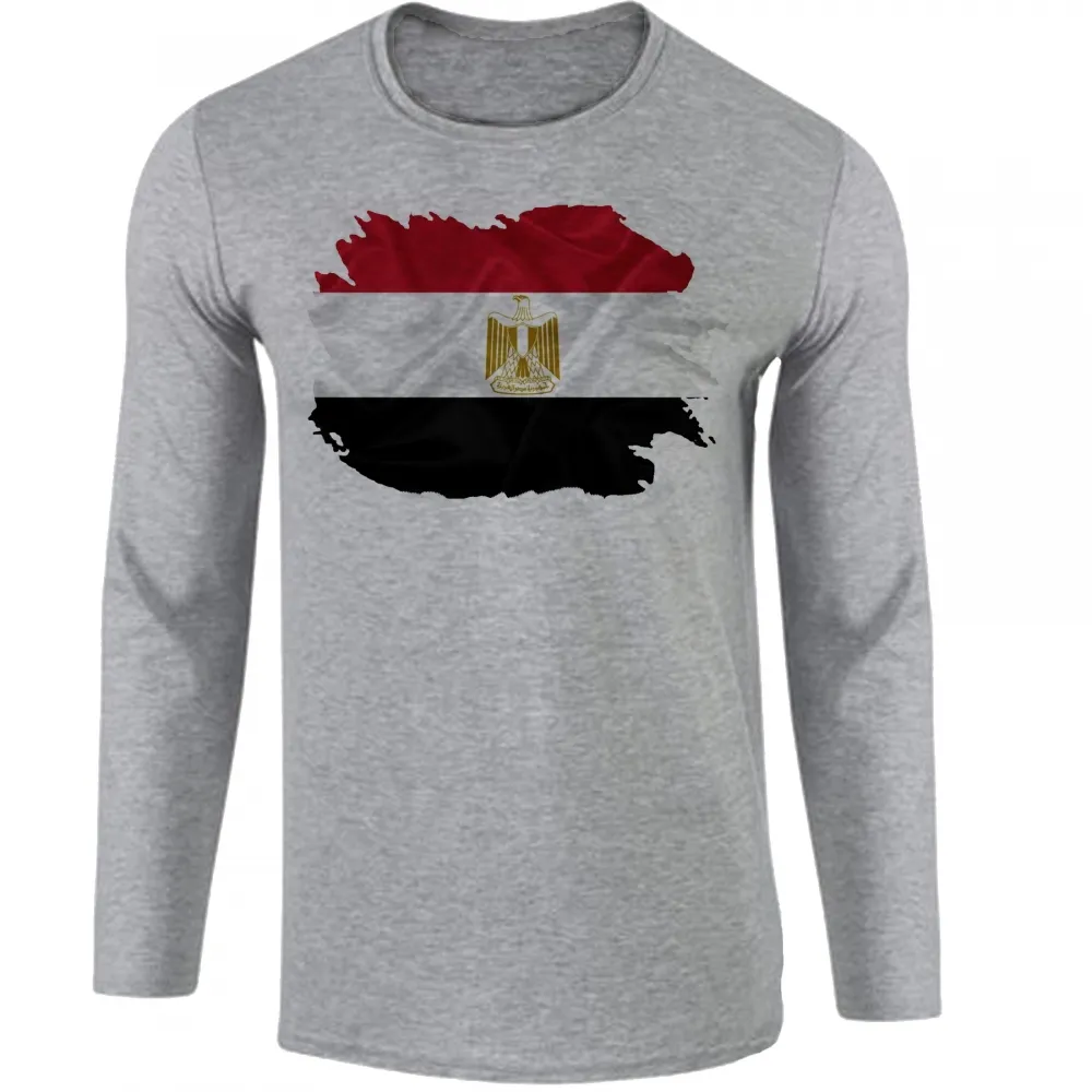 Camiseta manga longa Infantil ou Adulto Egito continente africa
