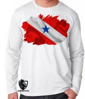 Camiseta manga longa Infantil ou Adulto Pará Estado - Foto 2