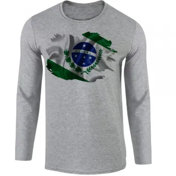 Camiseta manga longa Infantil ou Adulto Paraná Estado