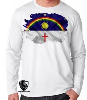 Camiseta manga longa Infantil ou Adulto Pernambuco Estado - Foto 2