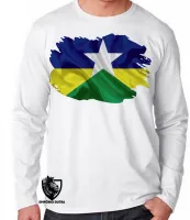 Camiseta manga longa Infantil ou Adulto Rondônia Estado - Foto 2