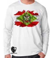 Camiseta manga longa Infantil ou Adulto santa catarina - Foto 2