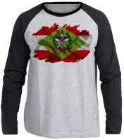 Camiseta manga longa Infantil ou Adulto santa catarina - Foto 3