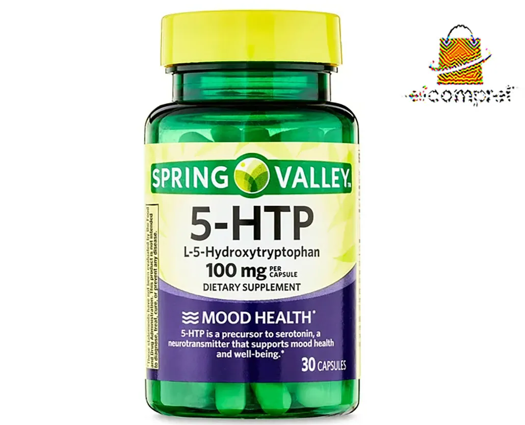 Spring Valley 5HTP 100mg C/30 caps EUA
