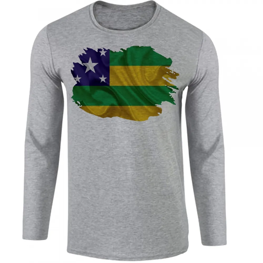 Camiseta manga longa Infantil ou Adulto Sergipe Estado