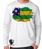 Camiseta manga longa Infantil ou Adulto Sergipe Estado - Foto 2