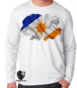 Camiseta manga longa Infantil ou Adulto tocantins Estado - Foto 2