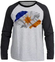 Camiseta manga longa Infantil ou Adulto tocantins Estado - Foto 3