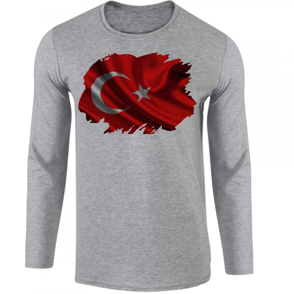 Camiseta manga longa Infantil ou Adulto Turquia oriente medio Imagem