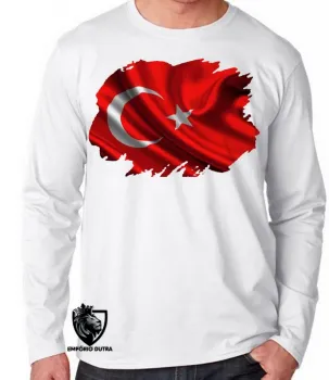 Camiseta manga longa Infantil ou Adulto Turquia oriente medio - Foto 2
